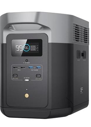 Зарядна станція ecoflow delta max 1600, технологія x-boost, забезпечте заряджання до 800 вт