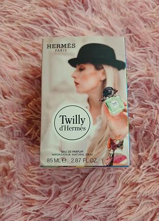 Супер! спокойный и ненавязчивый парфюм hermes twilly d`hermes green 85ml абсолютно новый запечатан. лиц.