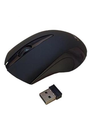 Беспроводная аккумуляторная мышь jedel w120 1000dpi мышка чёрная _ttar