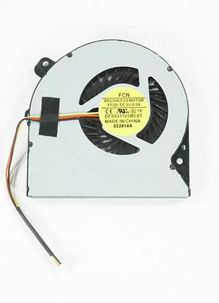 Оригінальний вентилятор для ноутбука asus x550dp, dc 5v 0.5a, 3pin (brushless dfs531105mc0t, 13nb01n1am0102) (кулер)