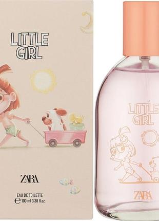 Дитяча туалетна вода zara little girl eau de toilette 100 мл .