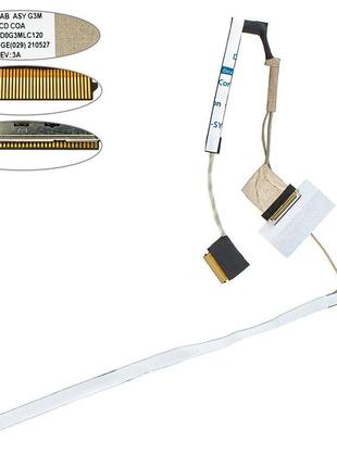 Шлейф матрицы для ноутбука hp (16-d, 16-e, tpn-q264, q263), 40pin 144hz 165hz led (dd0g3mlc120)