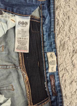 Джинсы police 883, model cassady (regular), size w32l32, пияс 41-45(хорошо тянется),...
