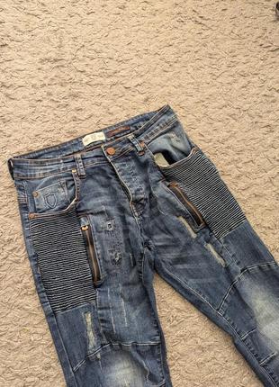 Джинсы police 883, model cassady (regular), size w32l32, пияс 41-45(хорошо тянется),...