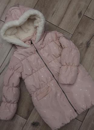 Теплый пуховик доя девочки