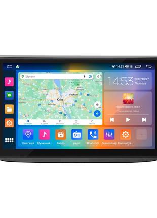 Штатная магнитола lesko для fiat 500 ii 2007-2015 экран 9" 2/32gb carplay 4g wi-fi gps prime