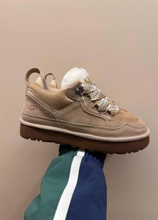 Угги Ugg lowmel sneakers chestnut premium