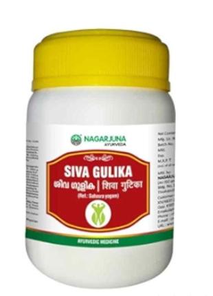 Siva gulika nagarjuna 50 шт шива гуліка нагарджуна, 2,5 грама 1 табл. (кулька) - очищення, омолодження з муміє