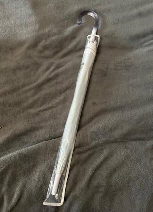 Прозора парасолька зонт calvin klein тростина трость