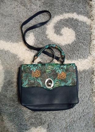 Сумка кожзам zara