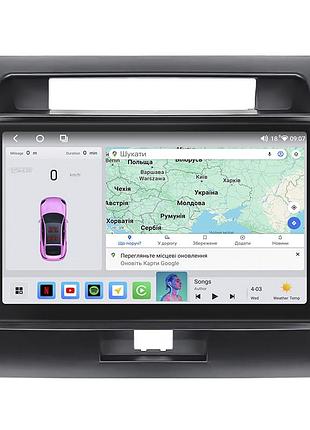 Штатная магнитола lesko для toyota land cruiser 200 series 2007-2012 экран 10" 4/64 qled carplay 4g wi-fi gps