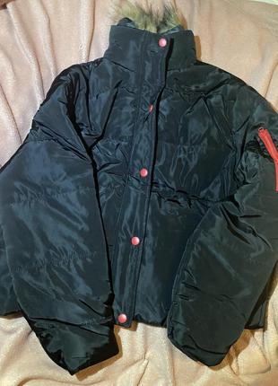 Куртка пуховик жіноча