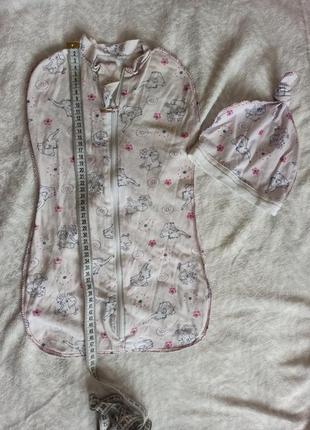 Пелюшка-кокон; кокон; спальник 0-3 місяці