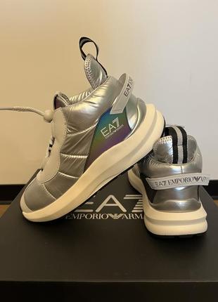 Зимние кроссовки сапоги ea7 emporio armani оригинал
