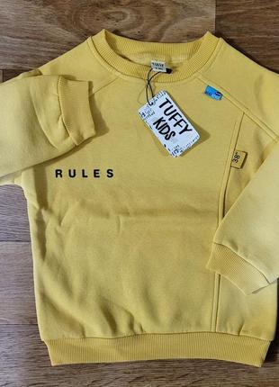 Теплый свитшот на 2,4,5 лет