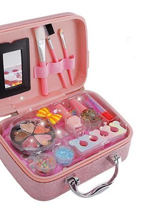 Великий набір косметики в валізі дитяча