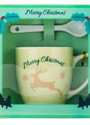 Кружка "різдвяний олень", 175 мл elisey