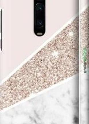 Чехол на xiaomi redmi k20 pro пастельный мрамор "4342m-1816-8094", надежная защита на телефон