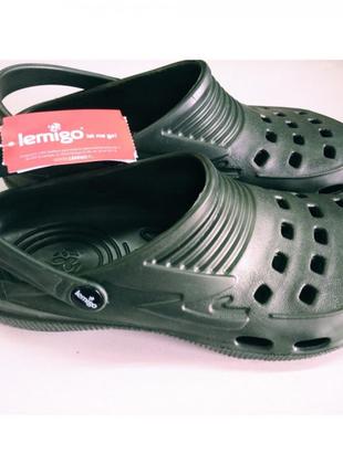 Тапки lemigo lemigoose 884 green 39 разм.