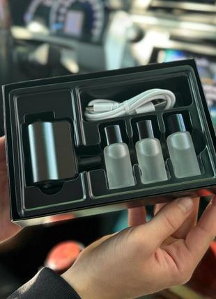Ароматизатор для авто intelligent car aroma на дефлектор набор из 3 флаконов