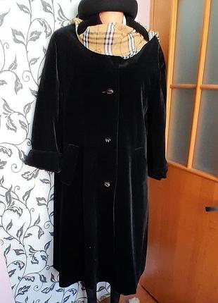 Винтажное вельветовое пальто,швеция