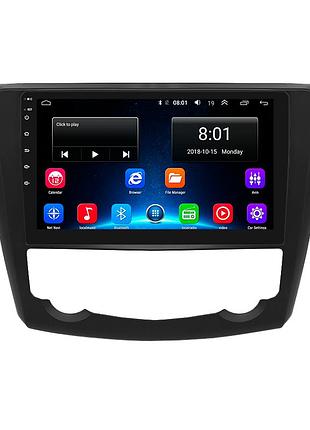 Штатная магнитола lesko для renault kadjar i 2015-2018 экран 9" 4/32gb 4g wi-fi gps top