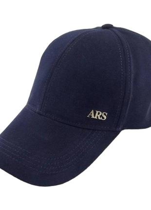Кепка бейсболка чоловіча atrics 56-59 розмір катонова темно-синій (бб143)