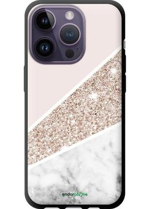 Чохол на iphone 14 pro пастельовий мармур "4342b-2646-8094", надійний захист для мобільних телефонів