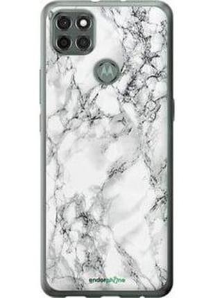 Чехол на motorola g9 power мрамор белый "4480u-2229-8094", надежная защита на телефон