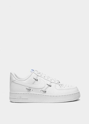 Женские кроссовки air force jeans 1 07 lx white2 фото
