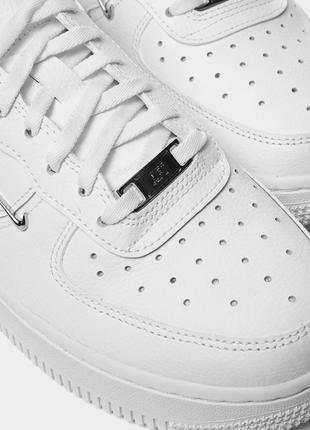 Женские кроссовки air force jeans 1 07 lx white4 фото