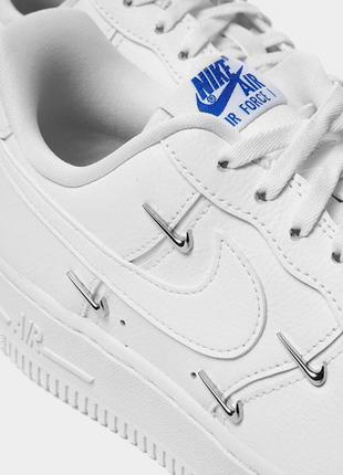 Женские кроссовки air force jeans 1 07 lx white3 фото