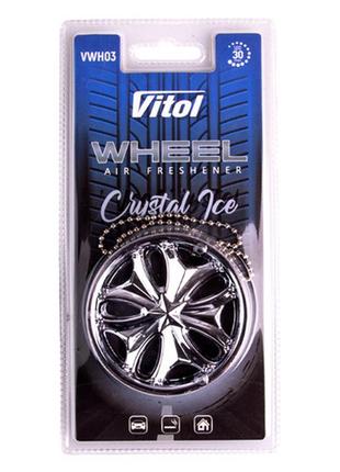 Освіжувач повітря vitol wheel crystal ice
