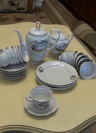 Чайний та кавовий сервіз