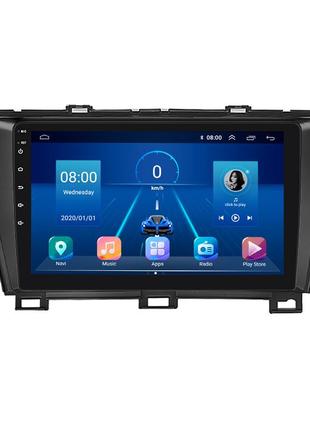 Штатна магнітола lesko для toyota prius iii рестайлінг (xw30) 2011-2015 екран 9" 4/64gb 4g wi-fi gps top