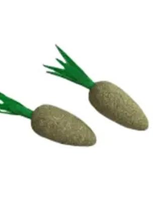 Морква із м'яти іграшка для котів