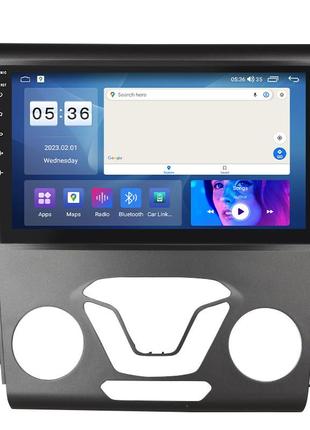 Штатна магнітола lesko для ford fusion (north america) ii 2012-2016 екран 9" 4/64gb carplay 4g wi-fi gps