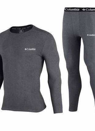 Термобелье мужское columbia soft grey
