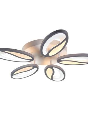 Стельова led люстра, світлодіодний світильник sunlight білий 1517-530