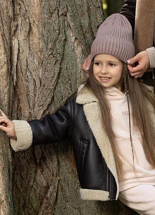 Зимняя шапка для девочки