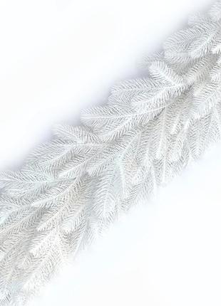 Гирлянда хвойная lux литая 2 м белая