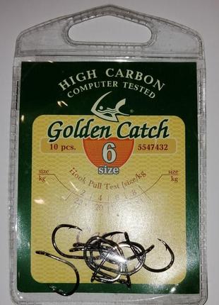 Крючки golden catch carper n° 6