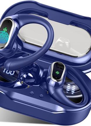 Бездротові навушники, bluetooth 5.3 спортивні навушники, bluetooth-вкладиші з мікрофоном з шумозаглушенням enc, 50h стерео