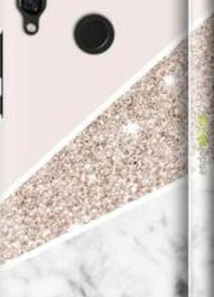 Чехол на huawei nova 3 пастельный мрамор "4342m-1535-8094", надежная защита на телефон
