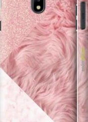 Чехол на samsung galaxy j7 j730 (2017) розовые текстуры "4343m-786-8094", надежная защита на телефон
