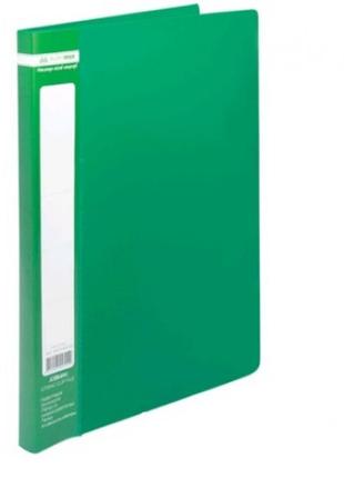 Папка-швидкозшивач buromax 3406-04  а4 зелена (1/20)