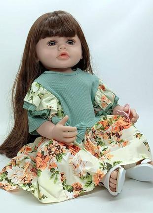 Кукла реборн yi wu jiayu "baby doll" музыкальная 55 см ad8819-107