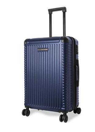 Чемодан swissbrand paris (s) navy (swb_lhpar603s)