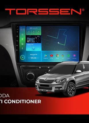 Штатна магнітола torssen skoda yeti conditioner f106128 4g carplay
