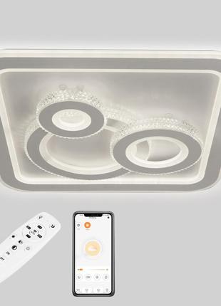 Потолочная led люстра, светильник светодиодный sunlight 6202/500